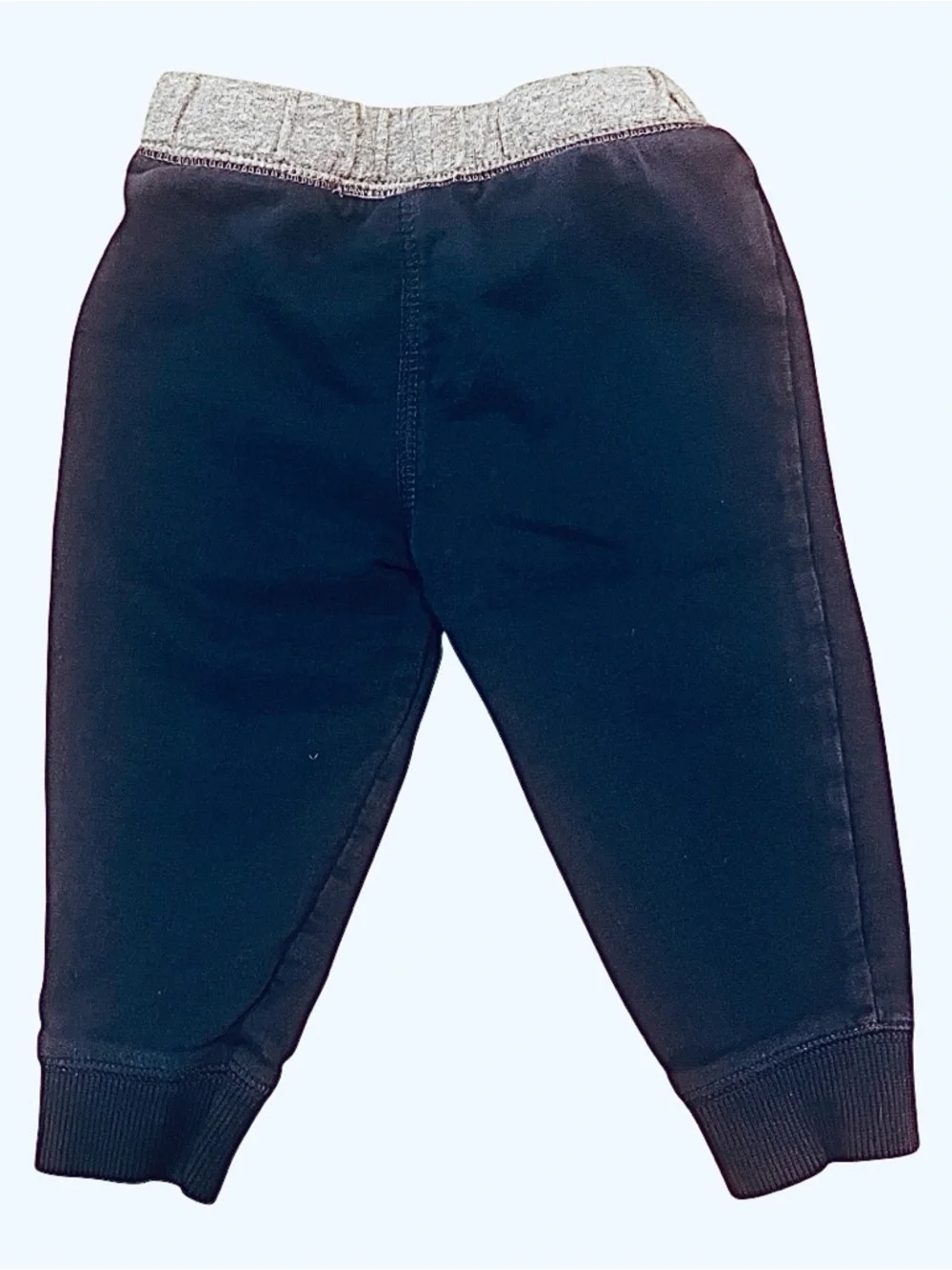 Carter’s 100% cotton deep blue sweatpants Boys 18 Months elastic waist pull-on